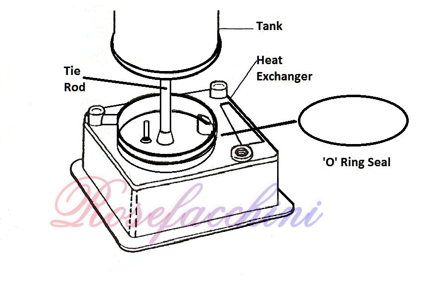 CARAVAN CARVER CASCADE 2 HENRY TRUMA WATER HEATER TANK CYLINDER LRG O